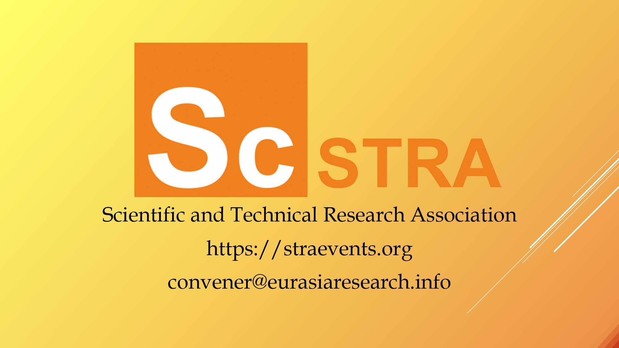 Online 2nd ICSTR Sydney – International Conference on Science & Technology Research, 05-06 November 2020, Sydney, Australia
