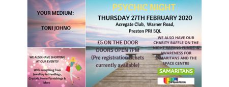 Psychic Night - 27 February, Preston, Lancashire, United Kingdom