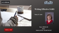 Writing Effective SARS