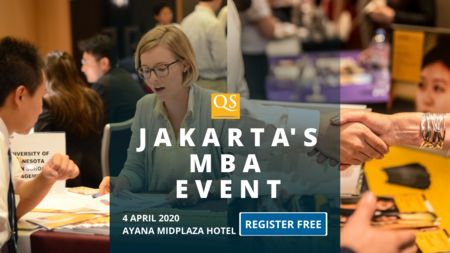 QS Jakarta Connect MBA Fair and Networking Event: Free Entry, Jakarta, Indonesia