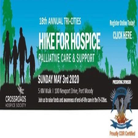 Hike for Hospice Tri-Cities 2020, Port Moody, British Columbia, Canada