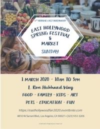 6th Annual East Hollywood Spring Festival and Market