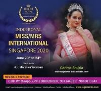 MISS/MRS INTERNATIONAL SINGAPORE | JUNE 2020