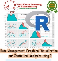 Data Management, Graphical Visualization and Statistical Analysis using R