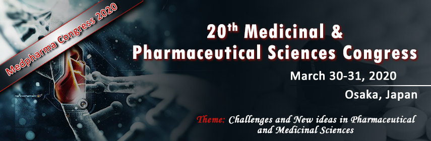 20th Medicinal & Pharmaceutical Sciences Congress, Osaka, Japan