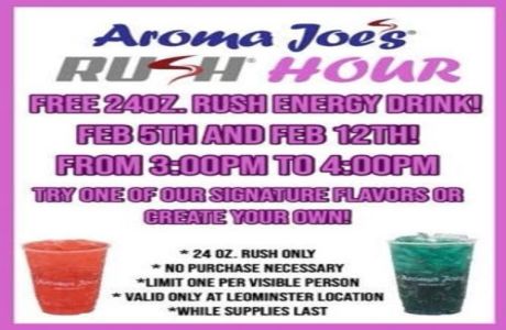 Aroma Joes Rush Hour Best Coffee Leominster, Leominster, Massachusetts, United States
