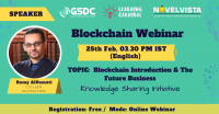 FREE Webinar on Blockchain Introduction & The Future Business