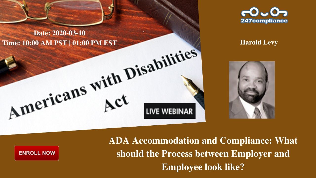 ADA Accommodation and Compliance: What should the Process between Employer and Employee look like, 2035 Sunset Lake, RoadSuite B-2, Newark,Delaware,United States
