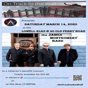 "On Track to the Wall" featuring Boston's Legendary James Montgomery Band, Middlesex, Massachusetts, United States