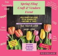 Spring Fling Craft and Vendor Event