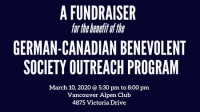 A Fundraiser for the German-Canadian Benevolent Society