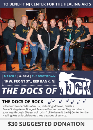 Docs of Rock Benefit Concert for the NJ Center for the Healing Arts, Red Bank, New Jersey, United States