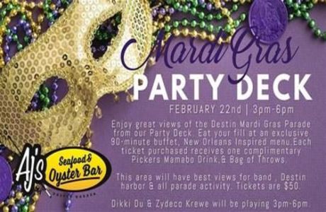 Mardi Gras Party Deck, Destin, Florida, United States