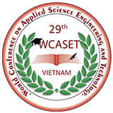 29th World Conference on Applied Science Engineering and Technology (WCASET - 2020), Vietnam, Can Tho, Vietnam