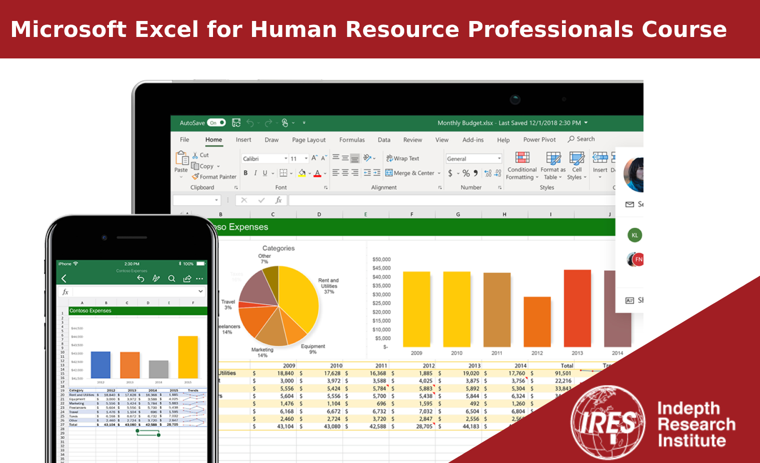Invitation to Attend Microsoft Excel for Human Resource Professionals Course, Nairobi, Kenya