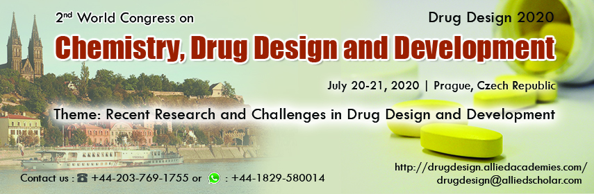 World Congress on Chemistry, Drug Design and Development, Prague, Hlavni mesto Praha, Czech Republic