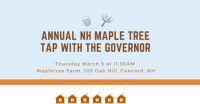 Annual NH Maple Tree Tap with the Governor