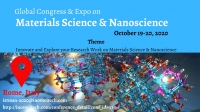 Global Conference & Expo on Materials Science and Nanoscience