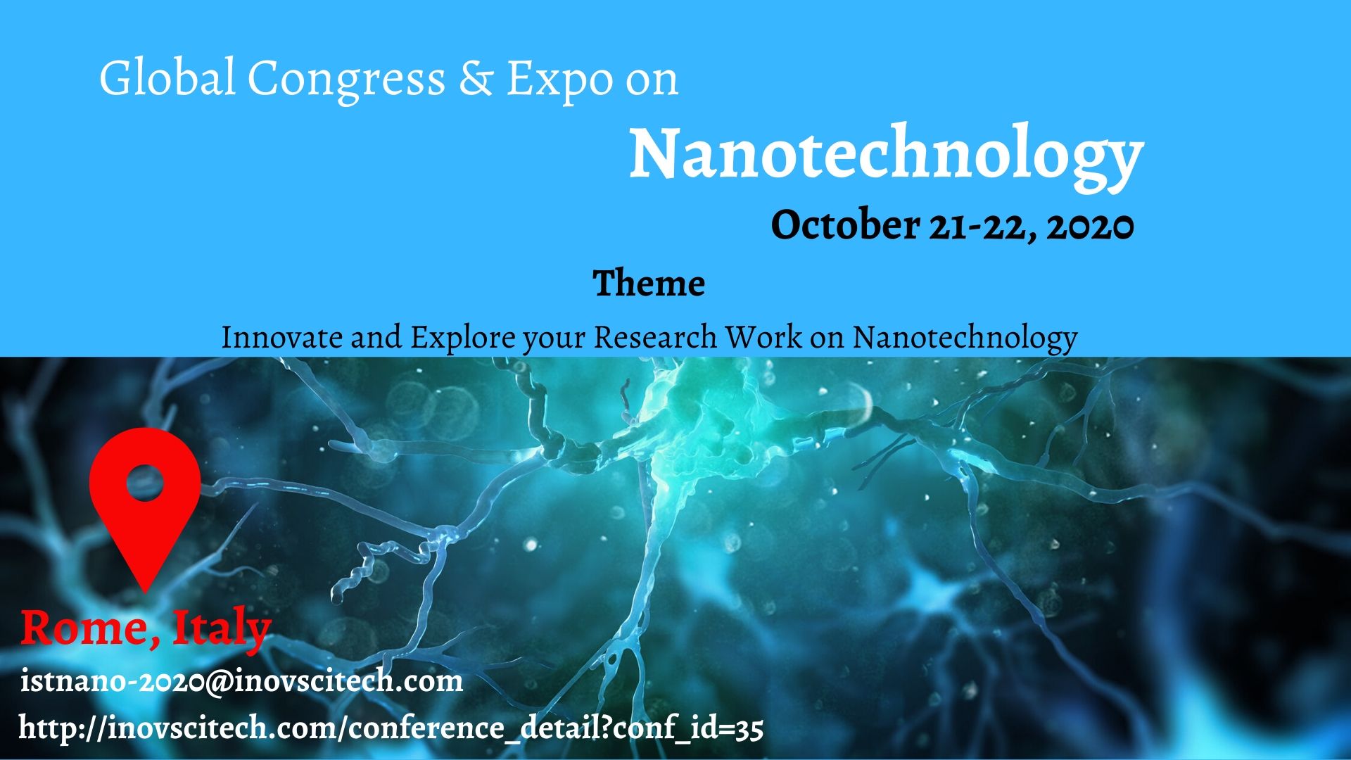 Global Congress & Expo on Nanotechnology, Rome, Italy