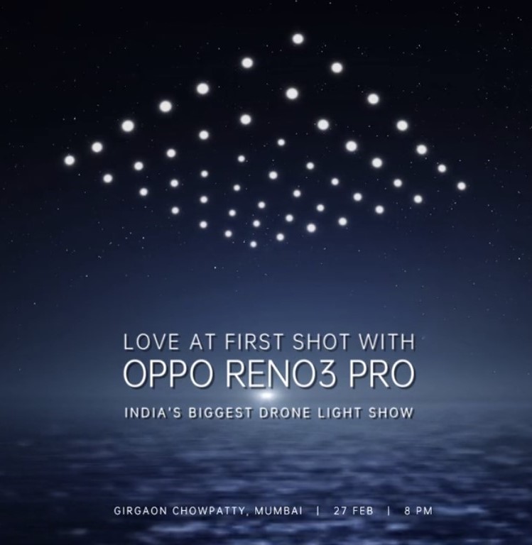 OPPO to light up Mumbai skyline with India’s biggest Drone Fly Light Show, Mumbai, Maharashtra, India