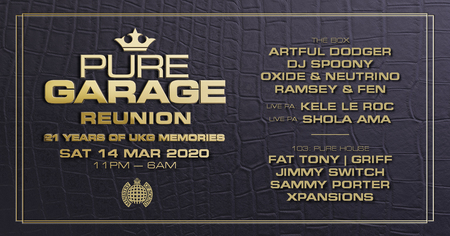 Pure Garage Reunion, England, London, United Kingdom