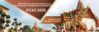 2020 10th International Conference on Environmental and Agricultural Engineering (ICEAE 2020)