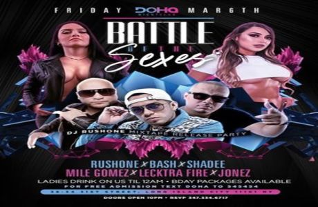 Friday Battle of the Sexes at Doha Nightclub NYC, Queens, New York, United States