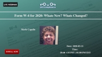 Form W-4 for 2020: Whats New? Whats Changed?