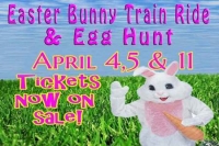 The Easter Bunny Train Ride & Easter Egg Hunt