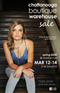 Spring 2020 CHATTANOOGA BOUTIQUE WAREHOUSE SALE