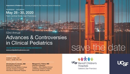 53rd Annual Advances and Controversies in Clinical Pediatrics, San Francisco, California, United States
