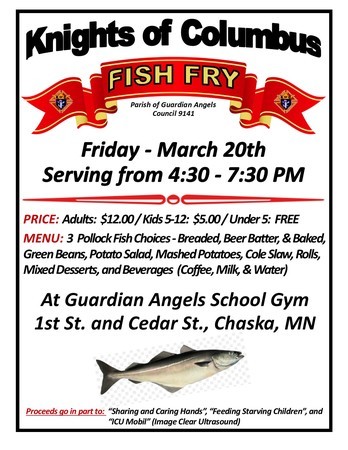 Knights of Columbus Fish Fry, Chaska, Minnesota, United States