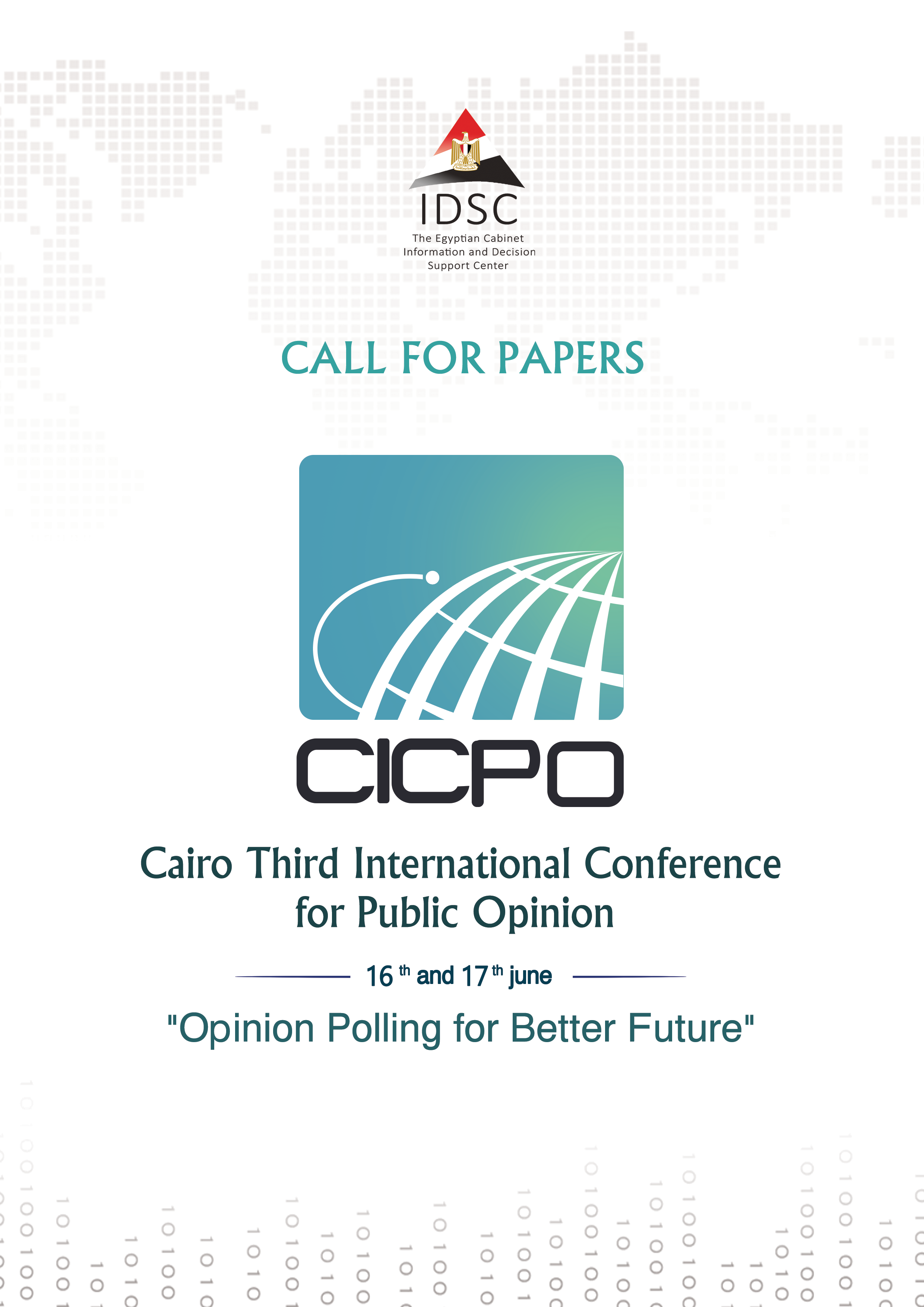 Cairo Third International Conference for Public Opinion "Opinion Polling for Better Future", Cairo, Egypt