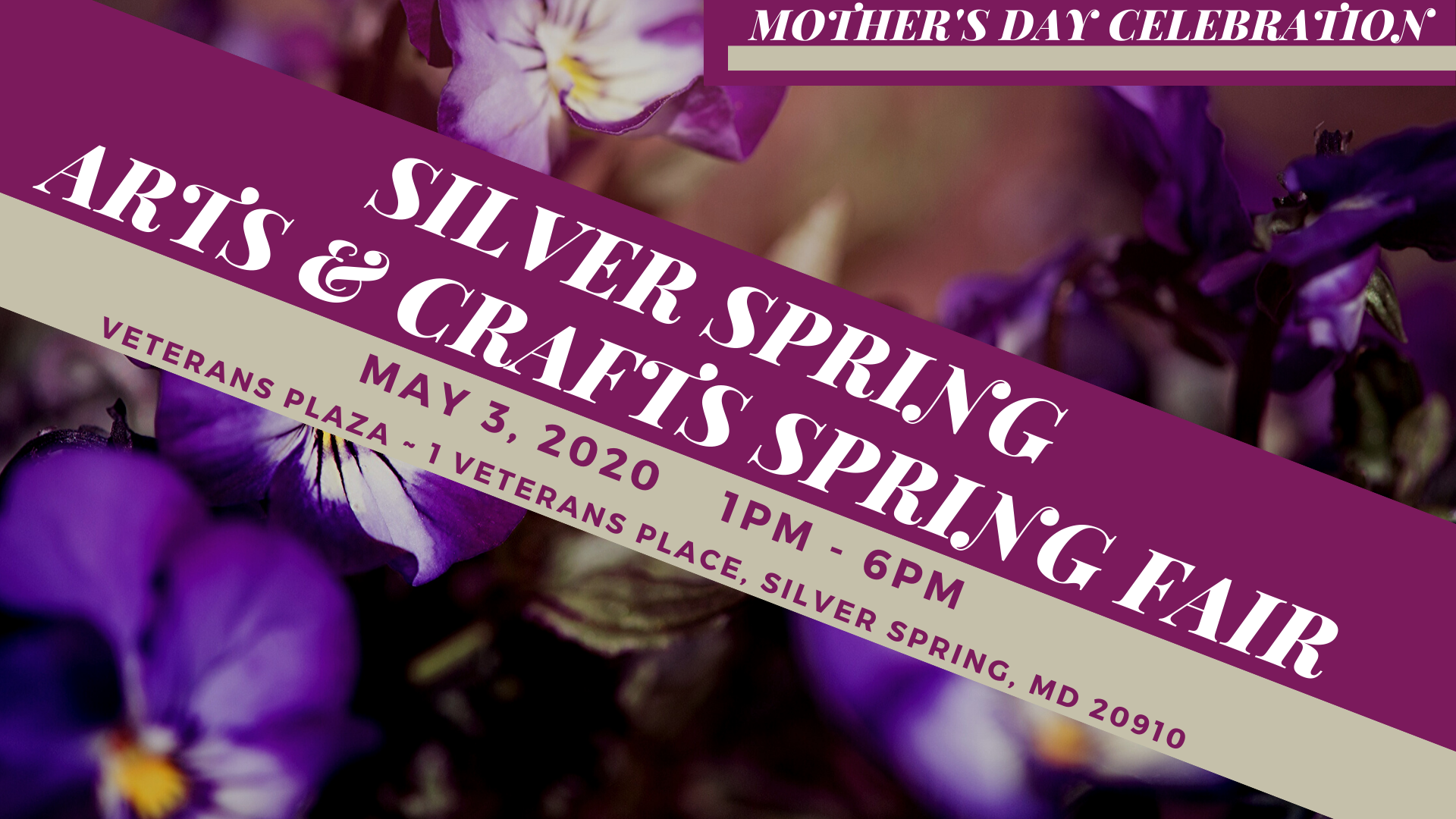 Silver Spring Mother's Day Arts & Crafts Spring Fair, Silver Spring, Maryland, United States