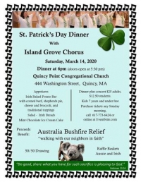 St. Patrick's Day Dinner with Island Grove Chorus