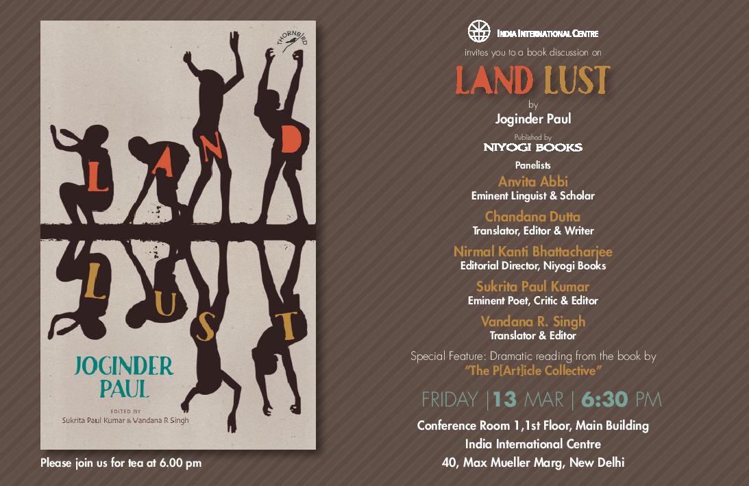 Book Launch of ' Land Lust', Central Delhi, Delhi, India