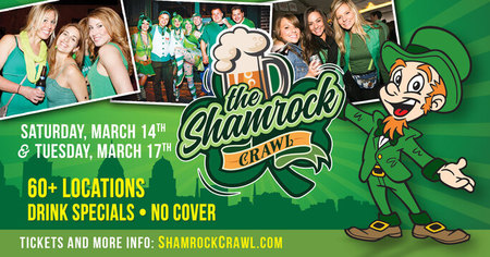 The Shamrock Crawl - St. Patrick's Day Bar Crawl in Philadelphia, Philadelphia, Pennsylvania, United States