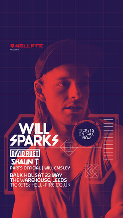 Hellfire Presents: Will Sparks, David Rust and More, Leeds, West Yorkshire, United Kingdom