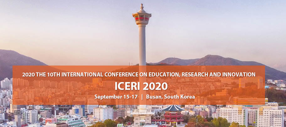 2020 The 10th International Conference on Education, Research and Innovation (ICERI 2020), Busan, South korea