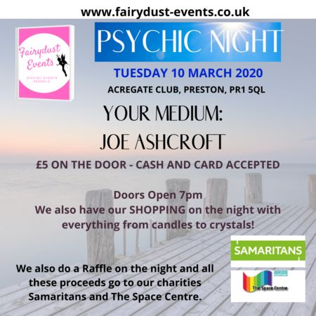 Psychic Night - 10 March, Preston, United Kingdom