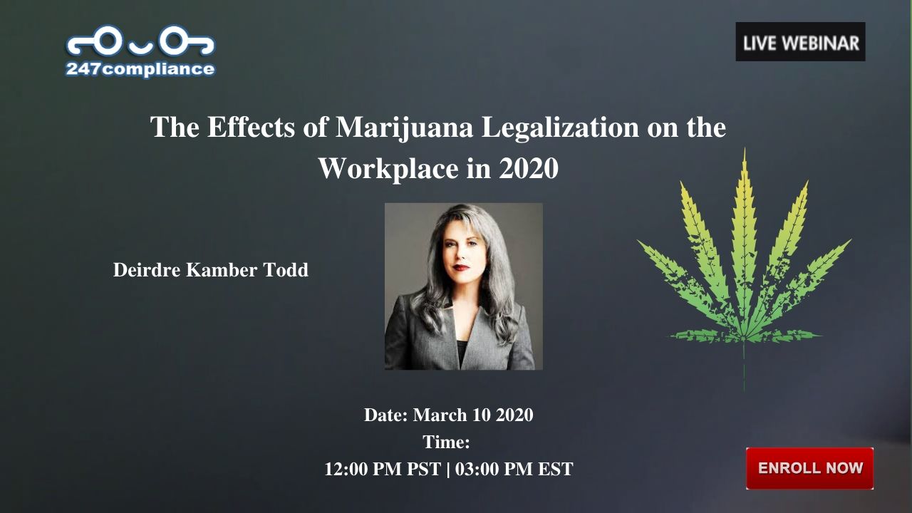 The Effects of Marijuana Legalization on the Workplace in 2020, 2035 Sunset Lake, RoadSuite B-2, Newark,Delaware,United States