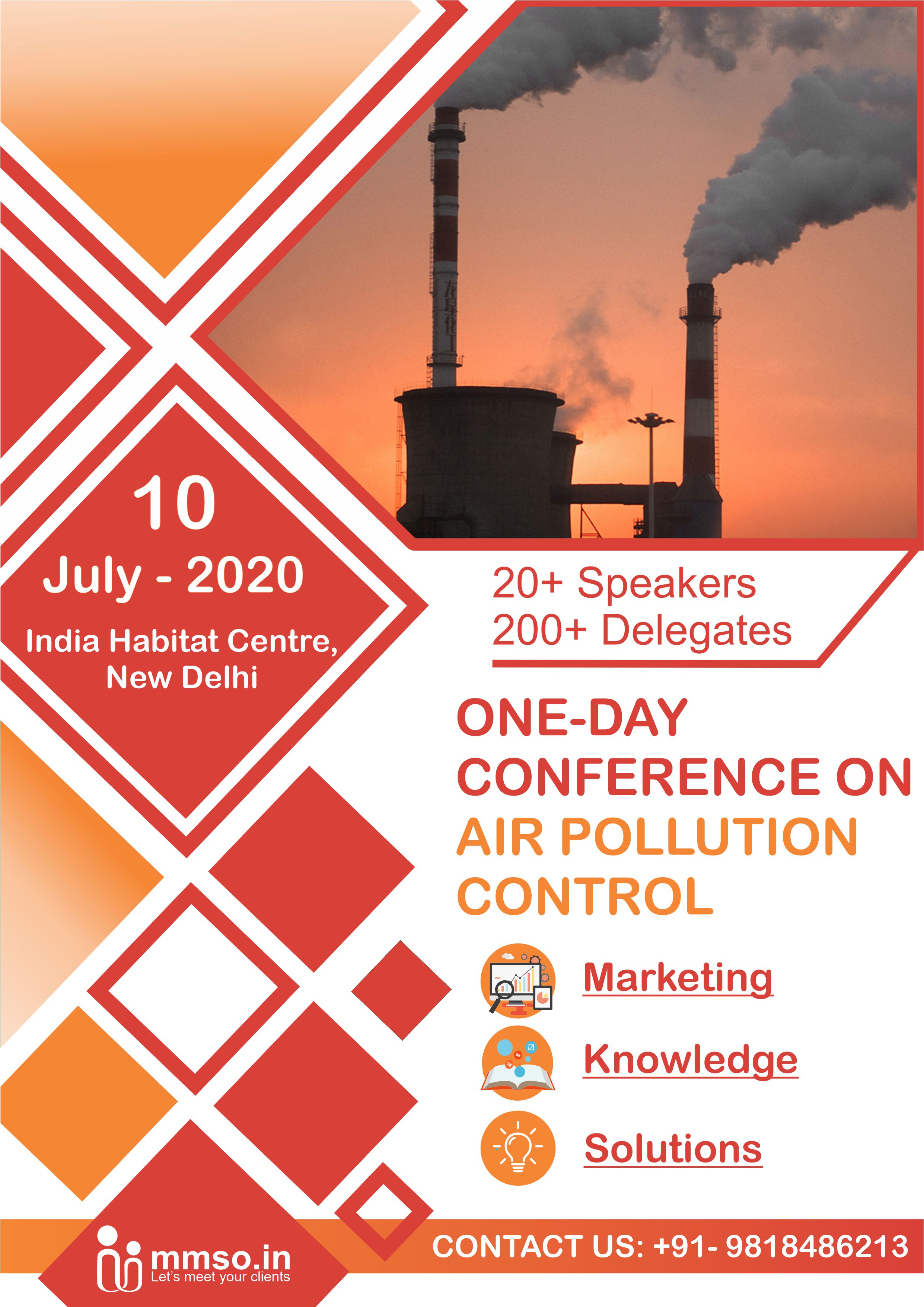 One Day Conference on Air Pollution Control, South Delhi, Delhi, India