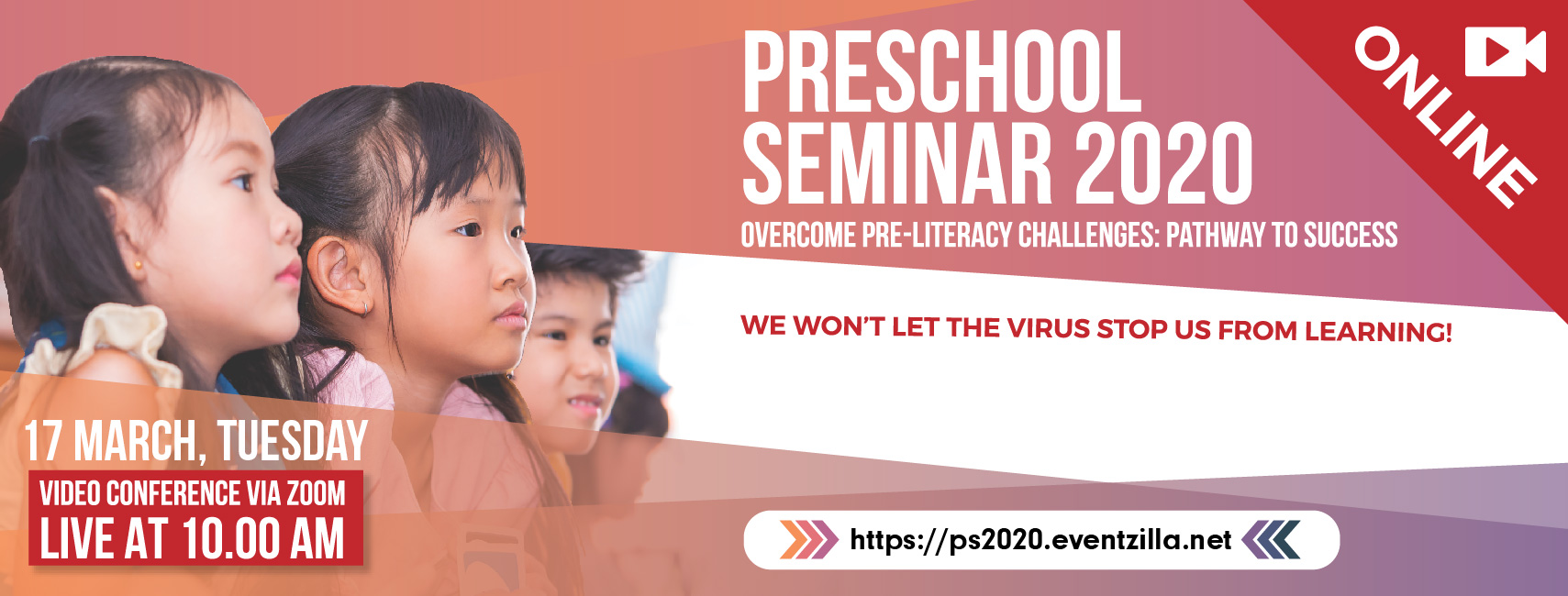 DAS Preschool Seminar 2020, Online LIVE streaming conference via ZOOM, Singapore
