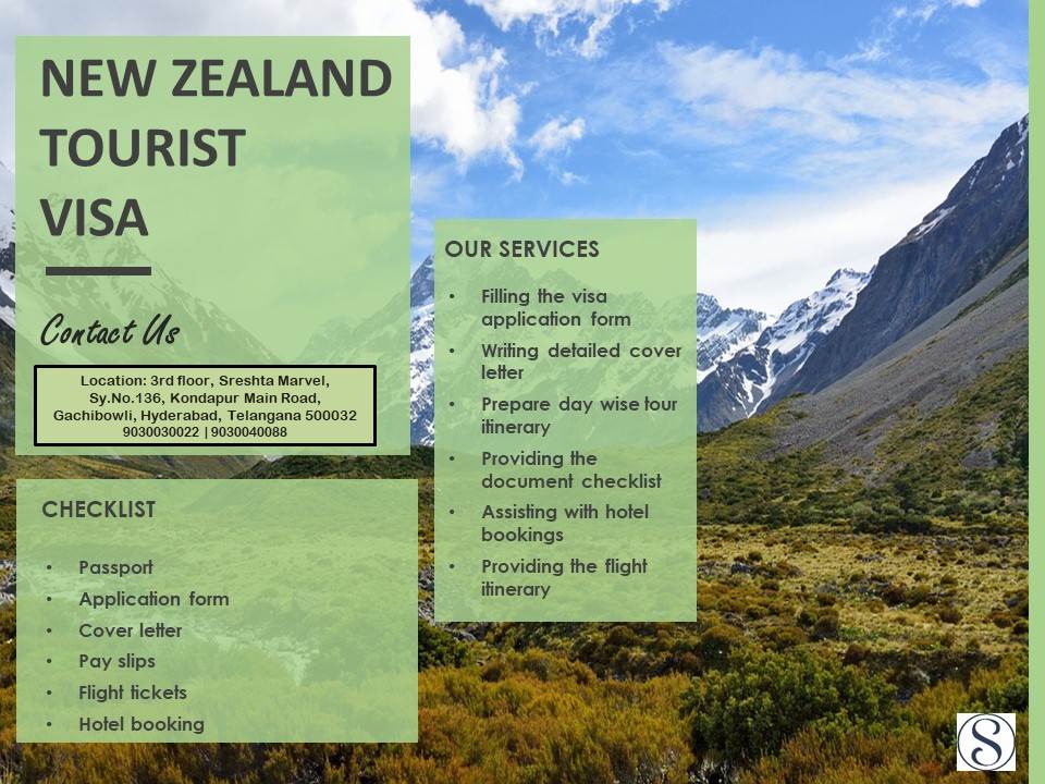 New Zealand tourist Visa Services – Avail Our Offers, Hyderabad, Andhra Pradesh, India