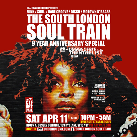 The South London Soul Train 9 Year Anniversary Special, London, England, United Kingdom
