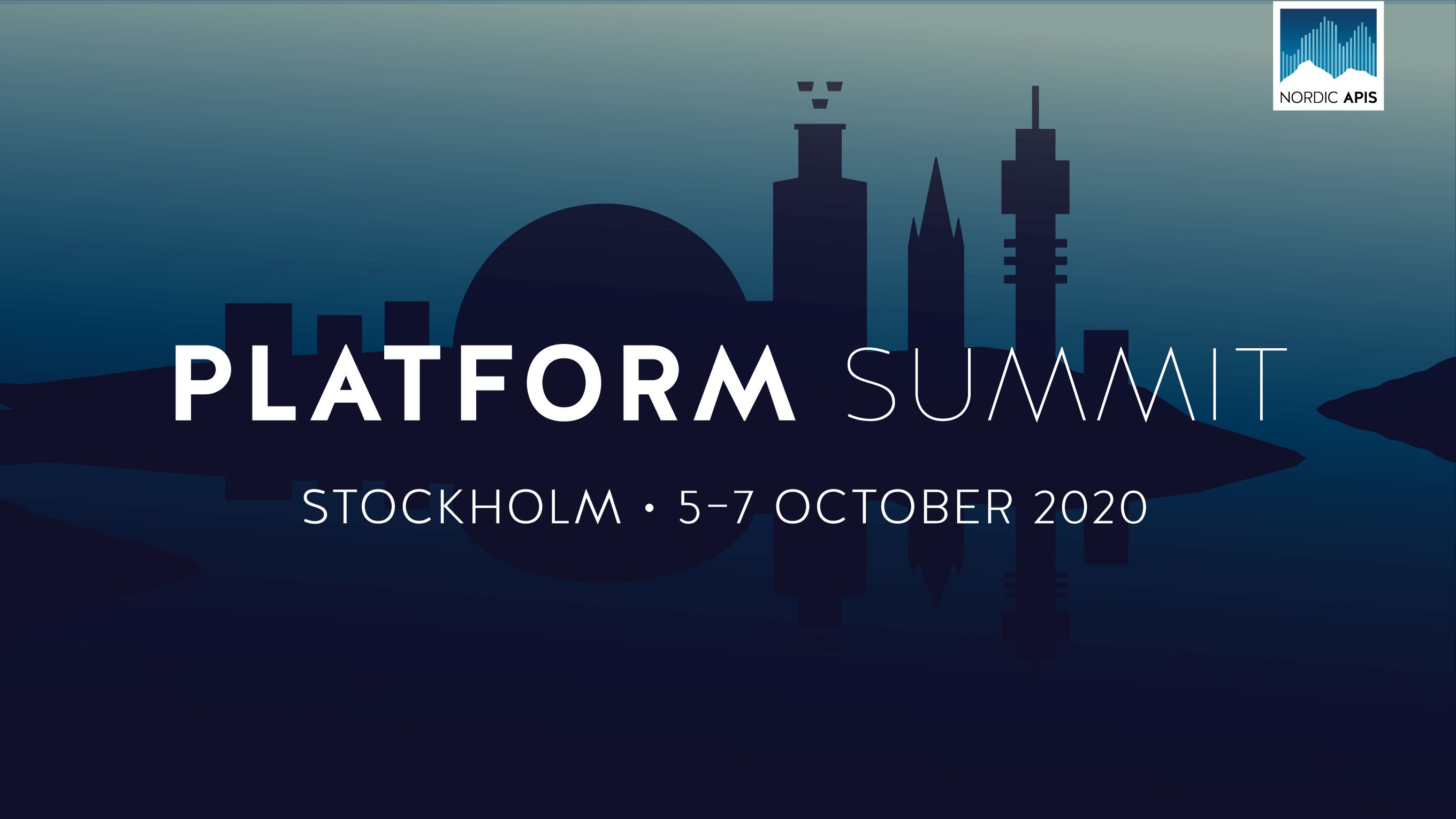 2020 Platform Summit, Stockholm, Sweden