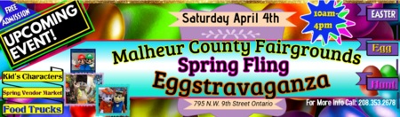 Malheur County Fairgrounds Spring Fling Eggstravaganza, Ontario, Oregon, United States