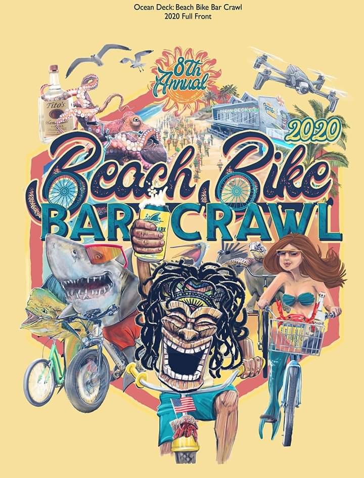 Beach Bike Bar Crawl, Volusia, Florida, United States