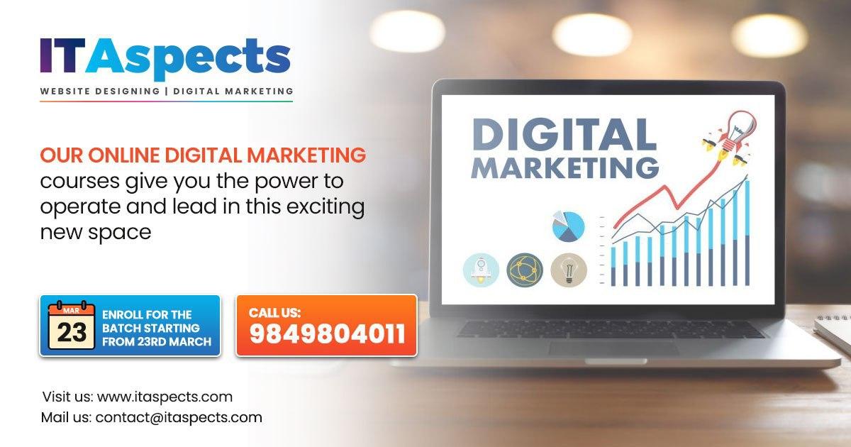 Free Digital Marketing Demo By IT Aspects - SEO, Ad Words, Analytics etc., Hyderabad, Telangana, India
