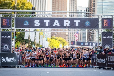 Run Mag Mile 10K/5K, Chicago, Illinois, United States